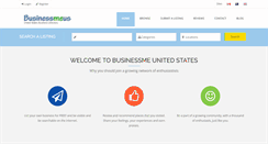 Desktop Screenshot of businessmeus.com